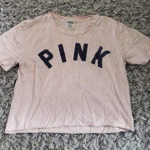 Pink croptop